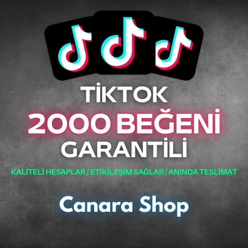  ⭐TİKTOK 2000 BEĞENİ - Garantili - En İyisi - Düşüş Yok